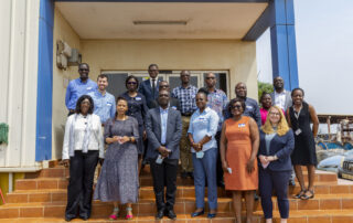 USAID training team with some GRIDCo Managers and Officers